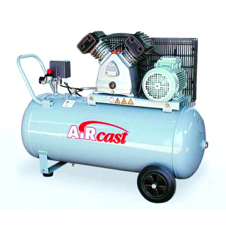 Компрессоры с горизонтальным расположением ресивера