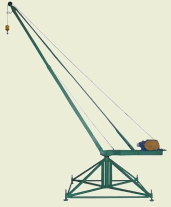 Кран стреловой поворотный КСП-320 Мастер, г/п 320 кг