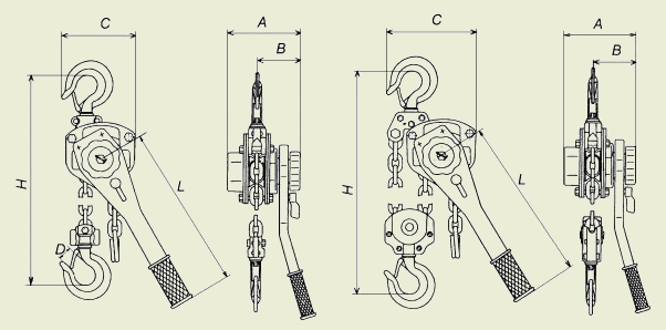 Таль рычажная R-Tech Таль рычажная R-Tech